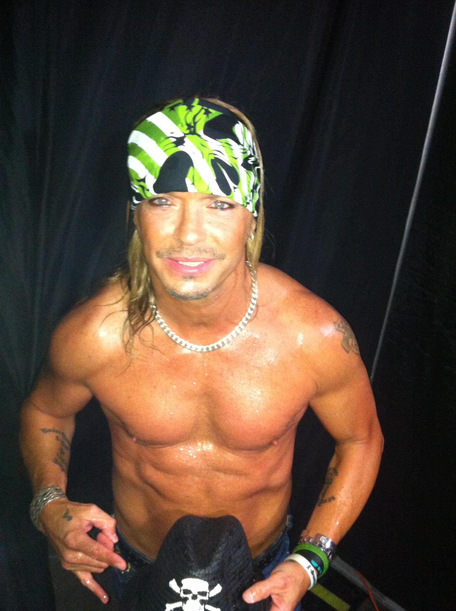 Which is Bret Michaels naked. 